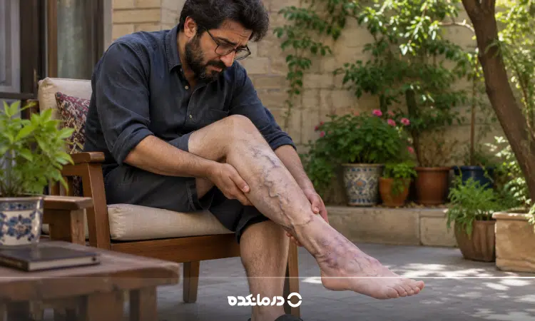 علت واریس پا در جوانی؛ آیا رگ‌های برجسته در سن پایین خطرناک هستند؟